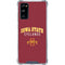 Iowa State University Collegiate Text Galaxy S20 FE Clear Case